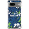 NFL Seattle Seahawks Tropical Print Google Pixel 7a Clear Case